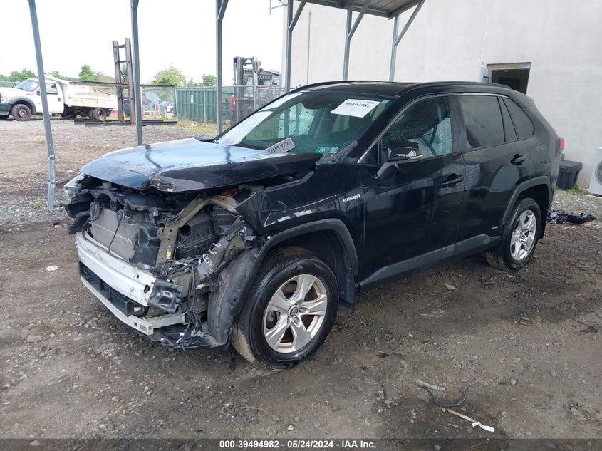 2020 TOYOTA RAV4 XLE HYBRID - 2T3RWRFV0LW074600