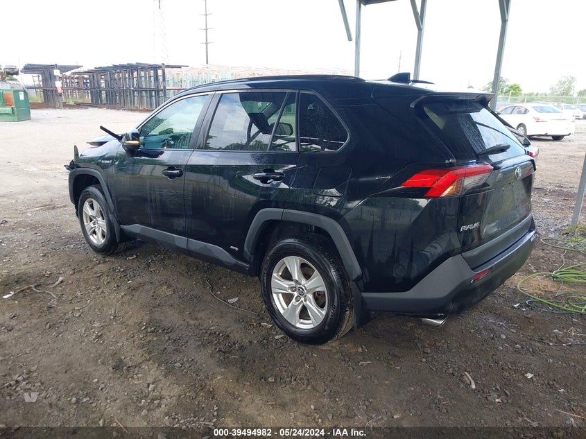2020 TOYOTA RAV4 XLE HYBRID - 2T3RWRFV0LW074600