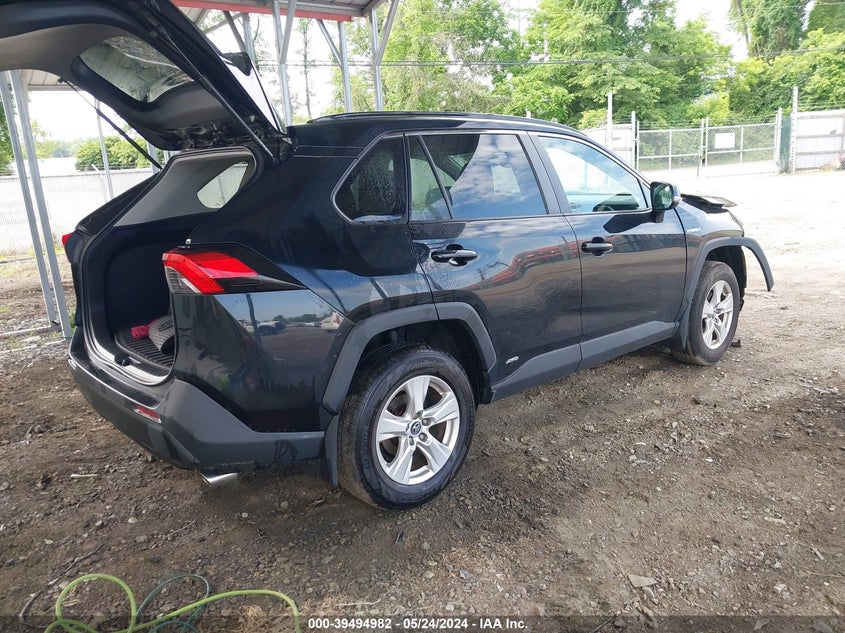 2020 TOYOTA RAV4 XLE HYBRID - 2T3RWRFV0LW074600