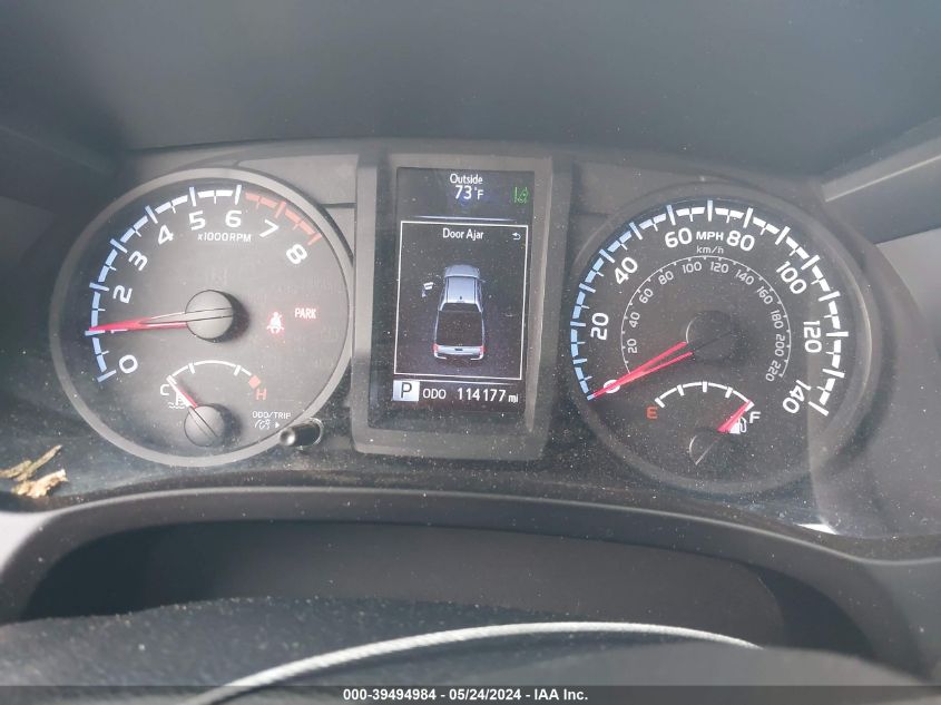 2018 Toyota Tacoma Sr V6 VIN: 3TMCZ5AN5JM145785 Lot: 39494984