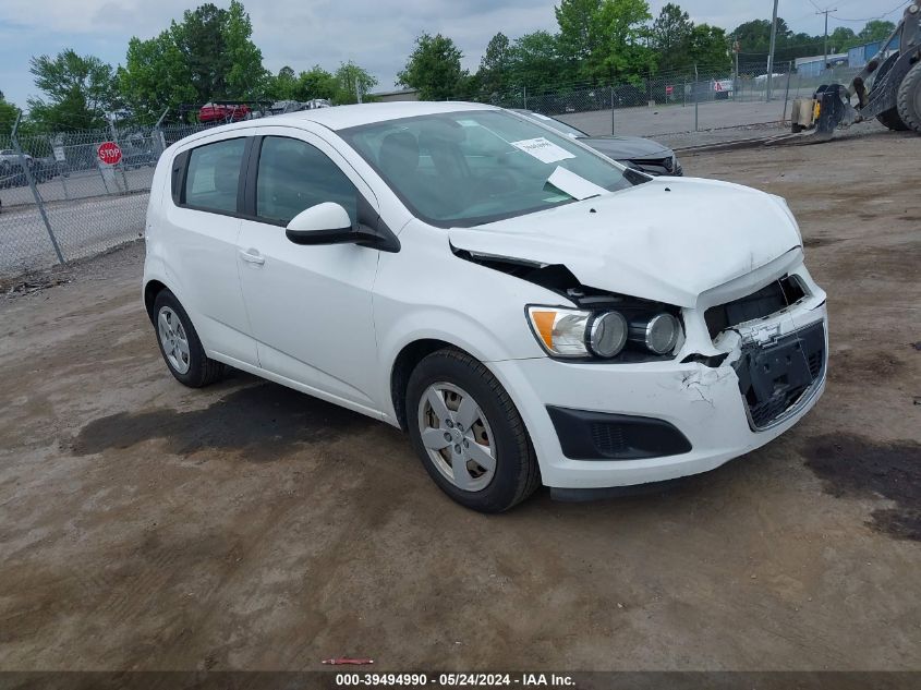 2014 Chevrolet Sonic Ls Auto VIN: 1G1JA6SH0E4185165 Lot: 39494990