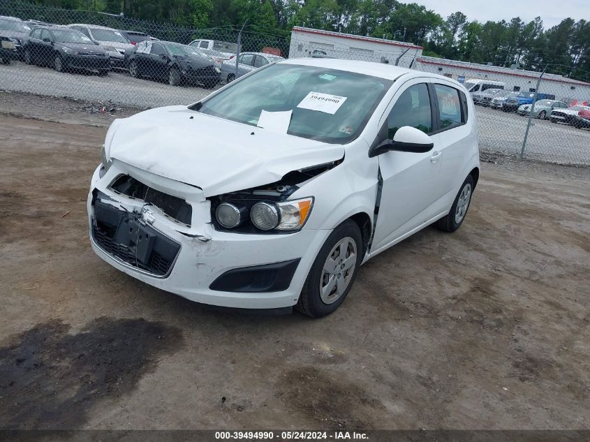 2014 Chevrolet Sonic Ls Auto VIN: 1G1JA6SH0E4185165 Lot: 39494990