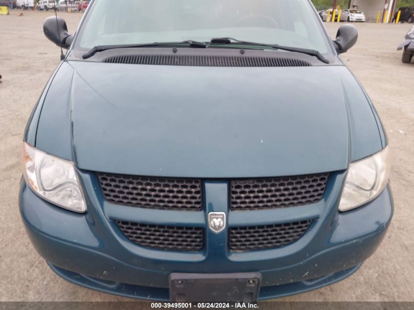 2001 Dodge Caravan Sport VIN: 1B4GP45391B142807 Lot: 39495001