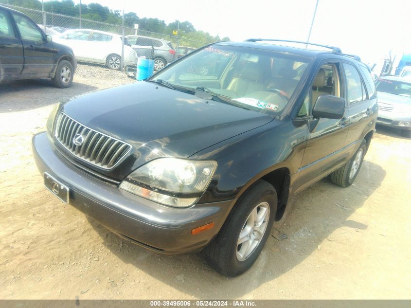 2000 Lexus Rx 300 VIN: JT6HF10UXY0158178 Lot: 39495006