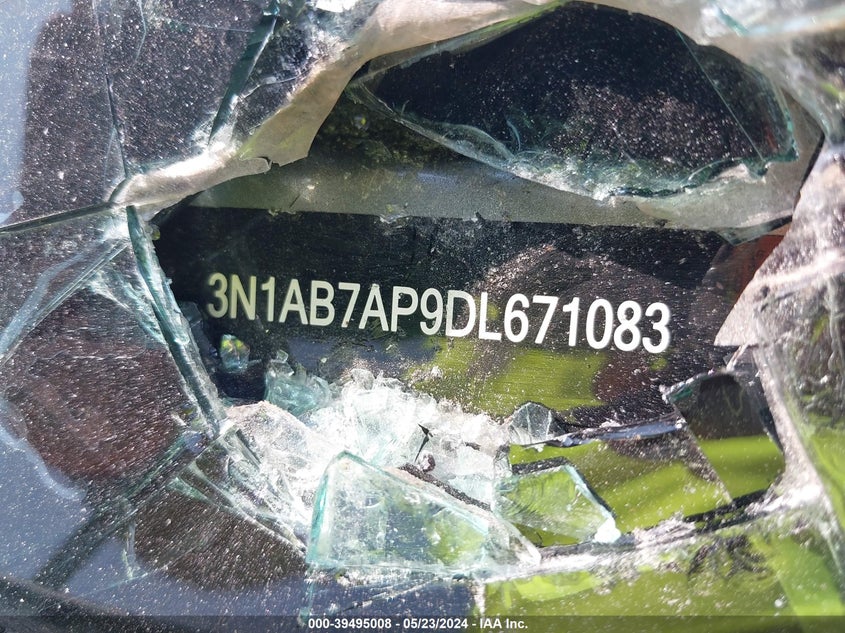 2013 Nissan Sentra Sr VIN: 3N1AB7AP9DL671083 Lot: 39495008