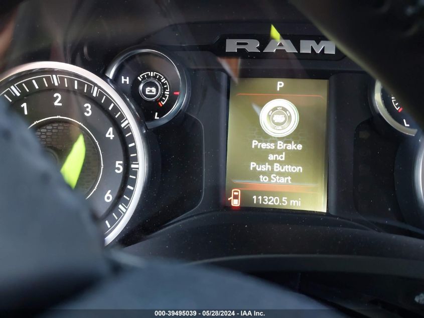 2022 Ram 1500 Big Horn 4X4 6'4 Box VIN: 1C6SRFMT8NN347566 Lot: 39495039