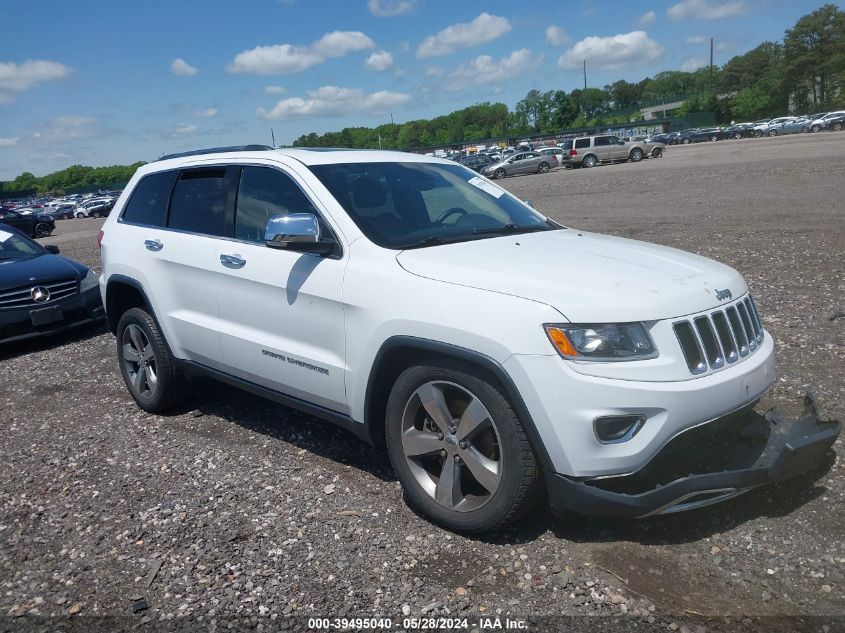 2016 Jeep Grand Cherokee Limited VIN: 1C4RJFBT2GC316183 Lot: 39495040