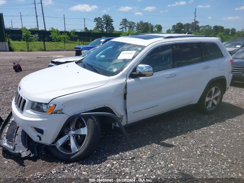 2016 Jeep Grand Cherokee Limited VIN: 1C4RJFBT2GC316183 Lot: 39495040