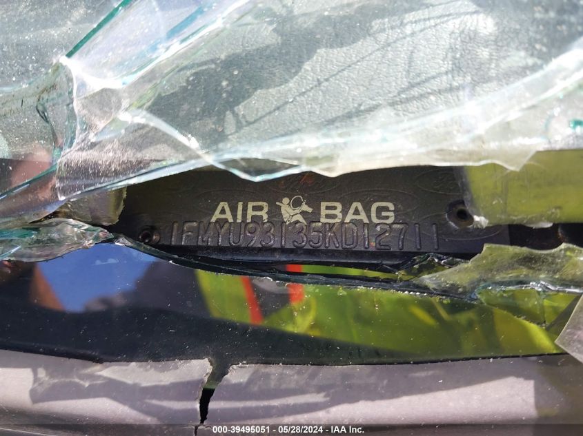 2005 Ford Escape Xlt VIN: 1FMYU93135KD12711 Lot: 39495051