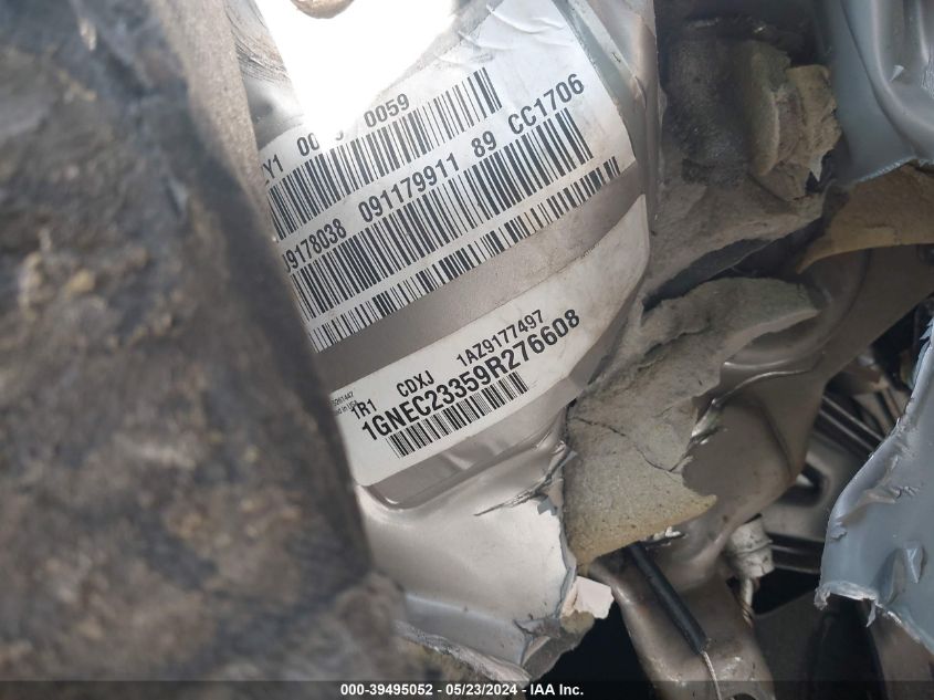 2009 Chevrolet Tahoe Lt2 VIN: 1GNEC23359R276608 Lot: 39495052