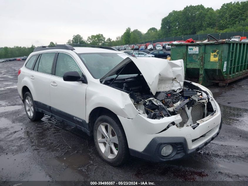 2014 Subaru Outback 2.5I VIN: 4S4BRBAC1E3230893 Lot: 39495057