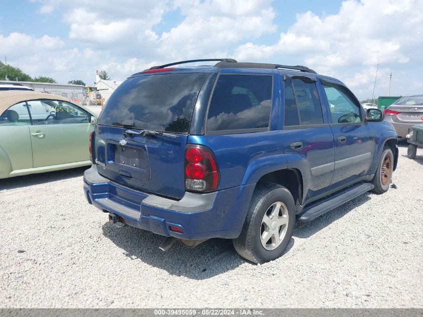 2005 Chevrolet Trailblazer Ls VIN: 1GNDT13S252316417 Lot: 39495059