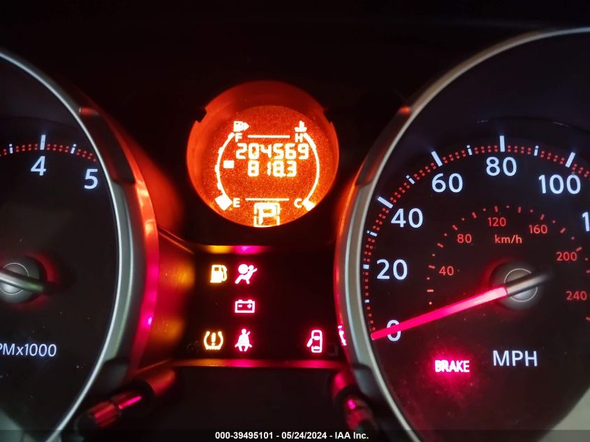 2010 Nissan Rogue S/Sl/Krom VIN: JN8AS5MV1AW607397 Lot: 39495101