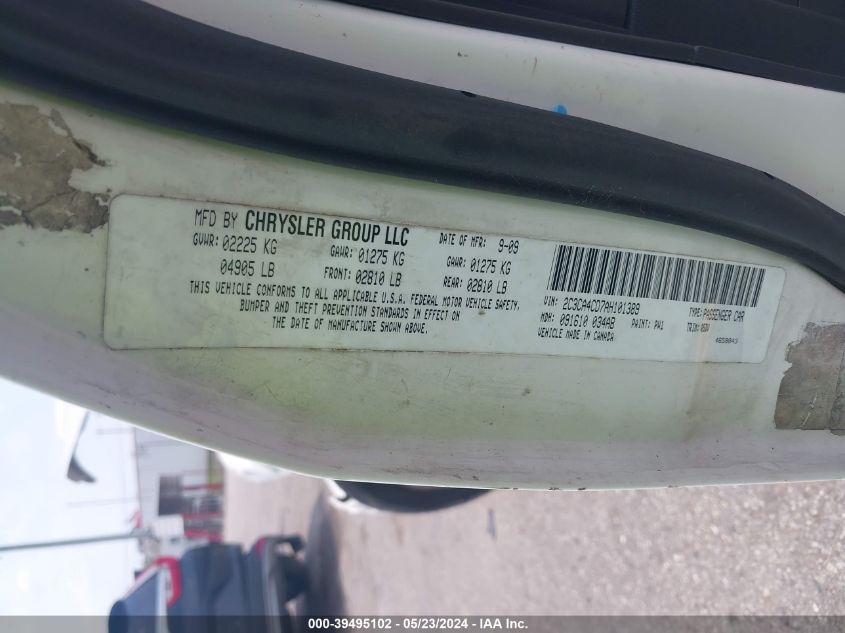 2010 Chrysler 300 Touring VIN: 2C3CA4CD7AH101389 Lot: 39495102