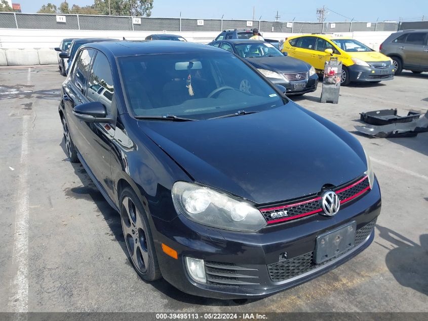 2011 Volkswagen Gti 4-Door VIN: WVWHV7AJ7BW129972 Lot: 39495113