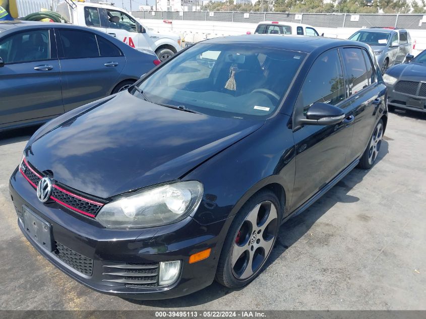 2011 Volkswagen Gti 4-Door VIN: WVWHV7AJ7BW129972 Lot: 39495113