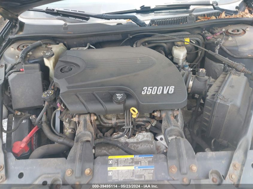 2008 Chevrolet Impala Ls VIN: 2G1WB58K189196502 Lot: 39495114