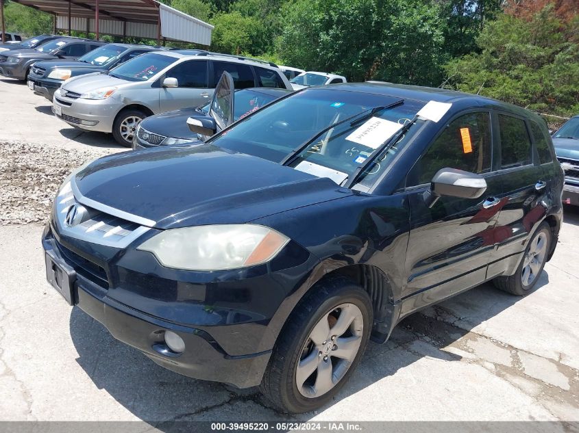 2008 Acura Rdx VIN: 5J8TB18598A007579 Lot: 39495220