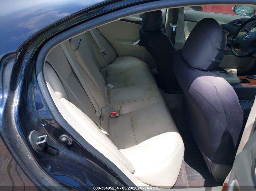 2009 Lexus Is 250 VIN: JTHCK262392029987 Lot: 39495234