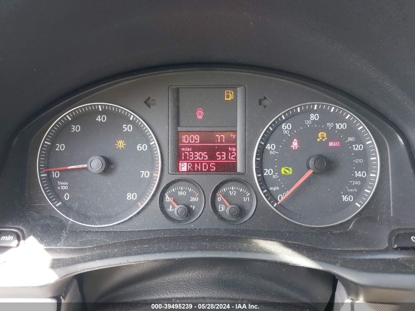 2008 Volkswagen Jetta Wolfsburg Edition VIN: 3VWRJ71K58M124090 Lot: 39495239