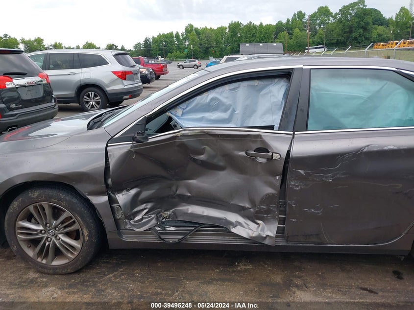 2016 Toyota Camry Se VIN: 4T1BF1FK0GU615457 Lot: 39495248