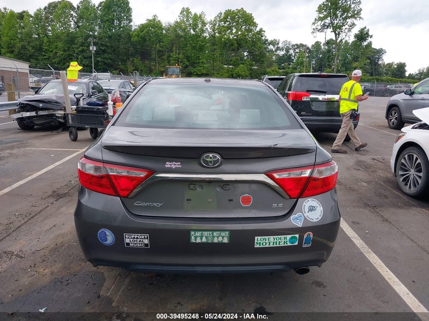 2016 Toyota Camry Se VIN: 4T1BF1FK0GU615457 Lot: 39495248