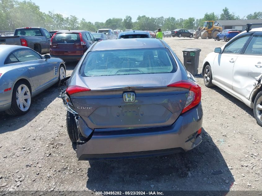 2018 Honda Civic Lx VIN: 19XFC2E52JE024116 Lot: 39495282