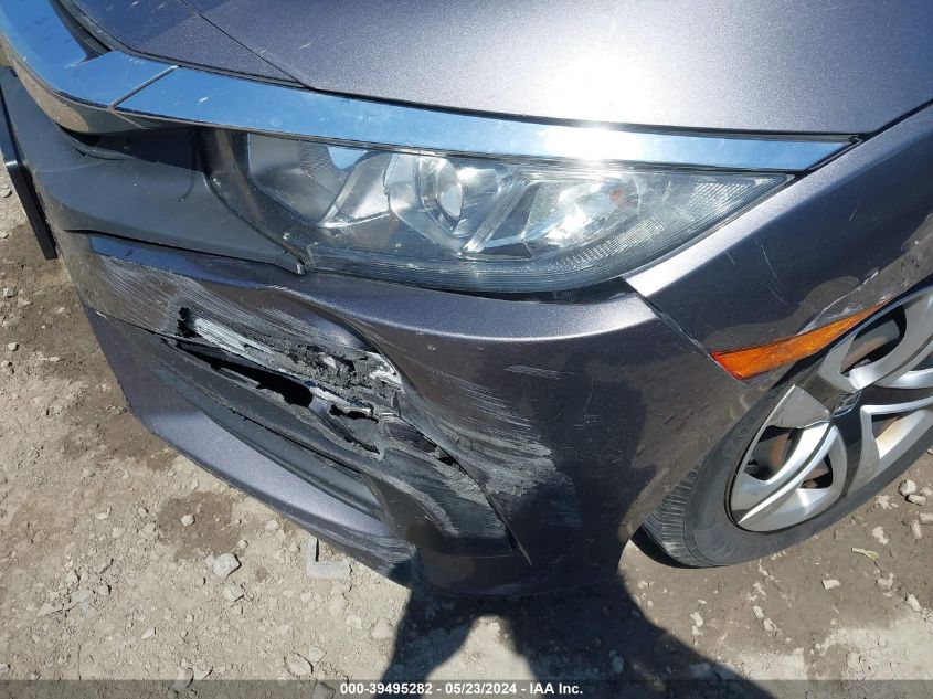 2018 Honda Civic Lx VIN: 19XFC2E52JE024116 Lot: 39495282