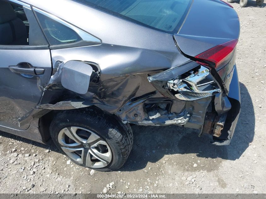 2018 Honda Civic Lx VIN: 19XFC2E52JE024116 Lot: 39495282