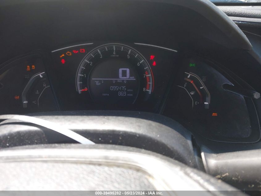 2018 Honda Civic Lx VIN: 19XFC2E52JE024116 Lot: 39495282