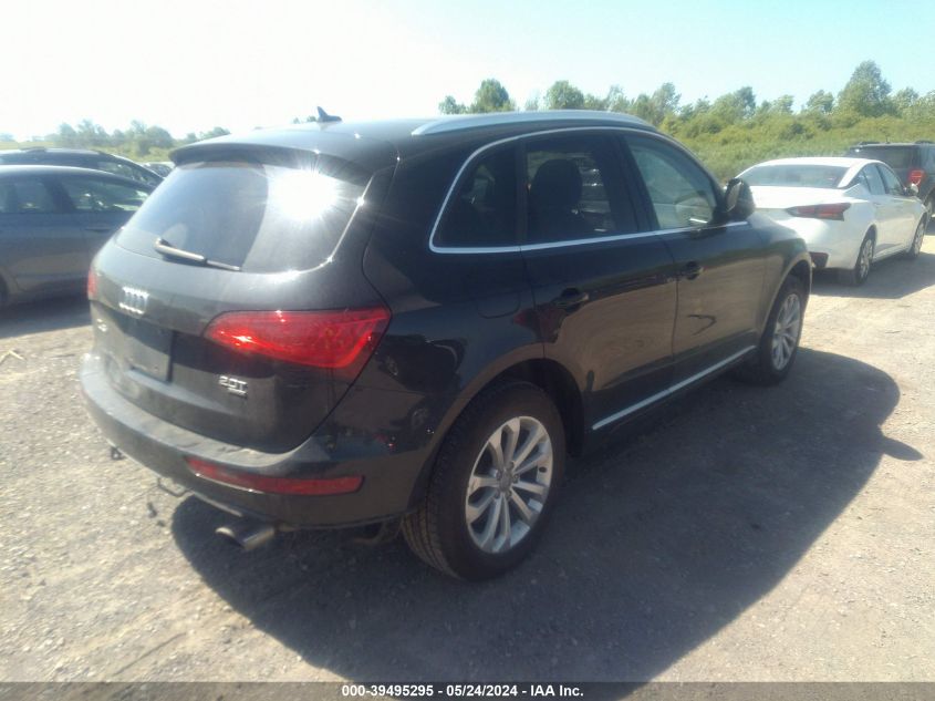 2013 Audi Q5 VIN: WA1LFCFP8DA042654 Lot: 39495295