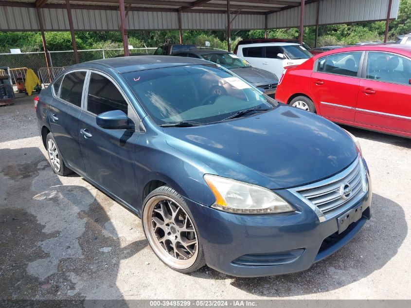 2014 Nissan Sentra Sv VIN: 3N1AB7AP7EY203342 Lot: 39495299