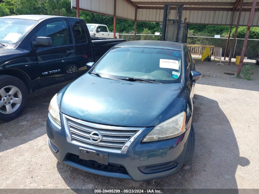 2014 Nissan Sentra Sv VIN: 3N1AB7AP7EY203342 Lot: 39495299