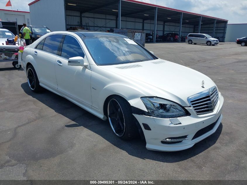 2012 Mercedes-Benz S 550 VIN: WDDNG7DB9CA467797 Lot: 39495301