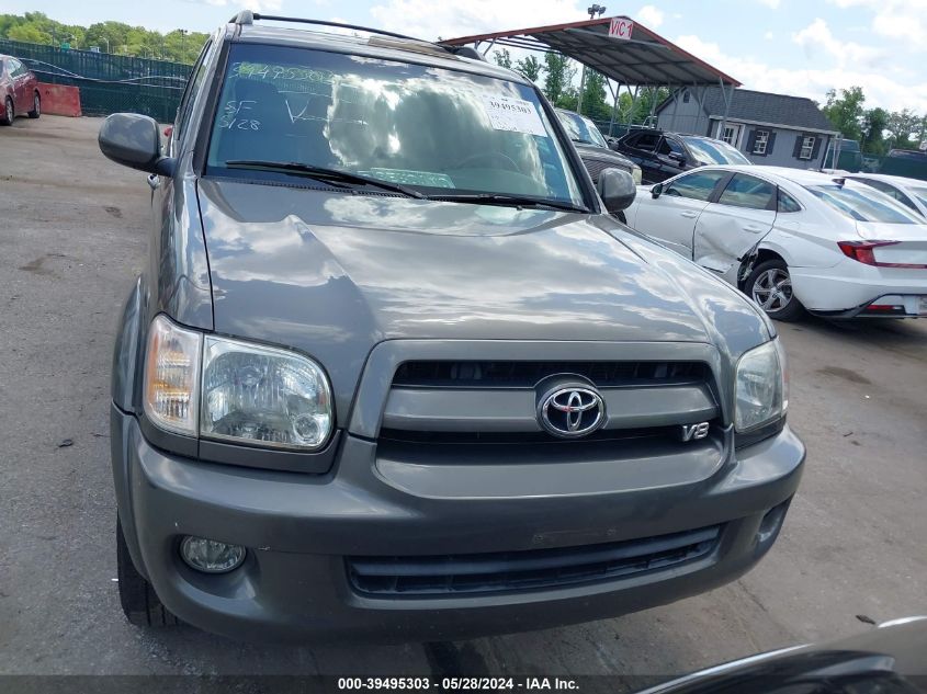 2007 Toyota Sequoia Sr5 V8 VIN: 5TDBT44A47S278417 Lot: 39495303