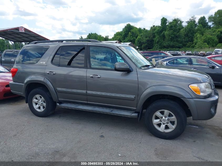 2007 Toyota Sequoia Sr5 V8 VIN: 5TDBT44A47S278417 Lot: 39495303