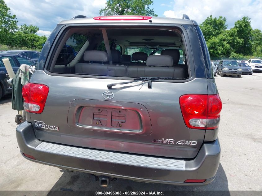 2007 Toyota Sequoia Sr5 V8 VIN: 5TDBT44A47S278417 Lot: 39495303