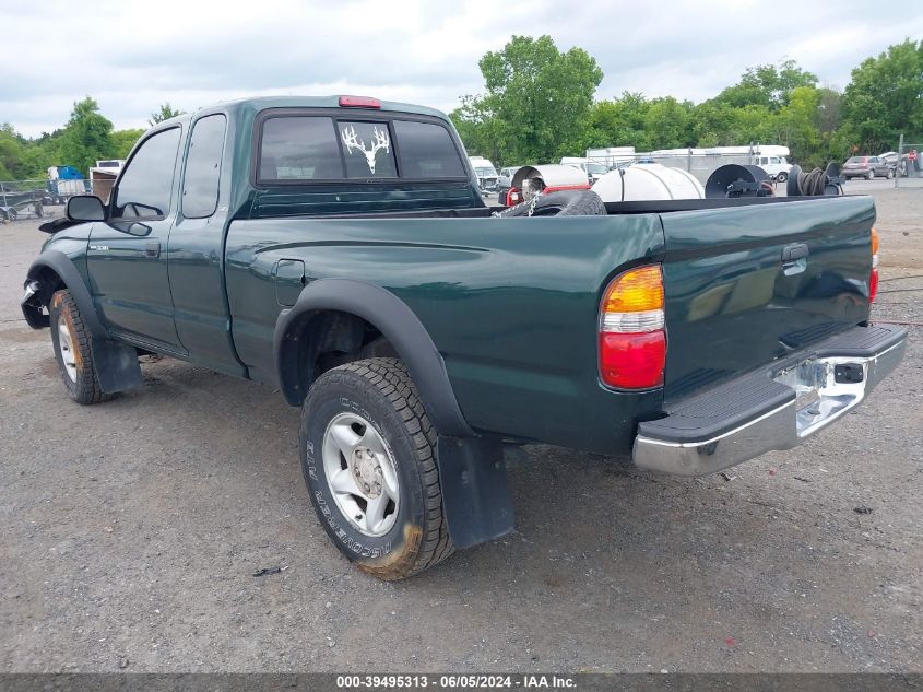 2003 Toyota Tacoma VIN: 5TEWM72N43Z303108 Lot: 39495313