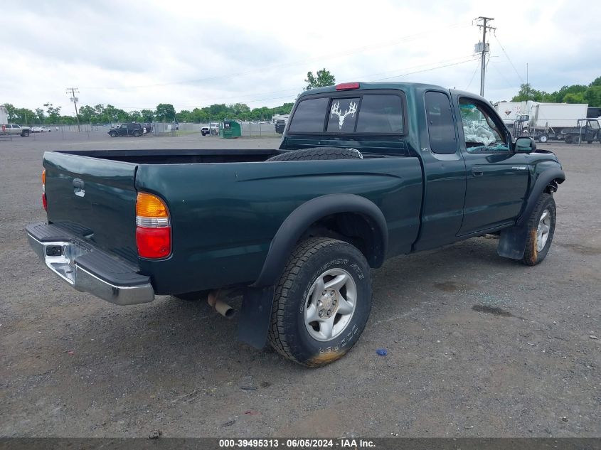 2003 Toyota Tacoma VIN: 5TEWM72N43Z303108 Lot: 39495313