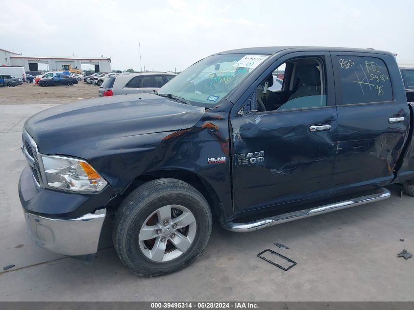 2018 Ram 1500 Slt 4X2 6'4 Box VIN: 1C6RR6TT4JS160529 Lot: 39495314