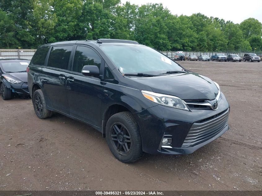 2018 Toyota Sienna Limited Premium 7 Passenger VIN: 5TDDZ3DC6JS193945 Lot: 39495321