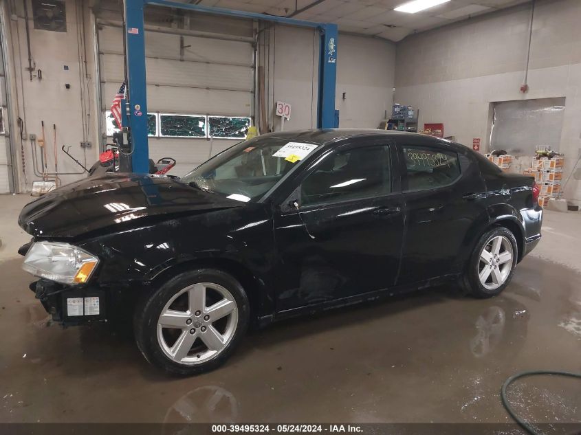 1C3CDZAB1DN535731 2013 Dodge Avenger Se