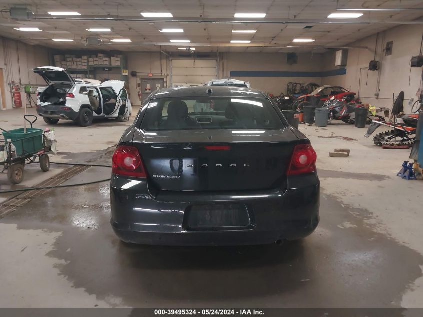 1C3CDZAB1DN535731 2013 Dodge Avenger Se