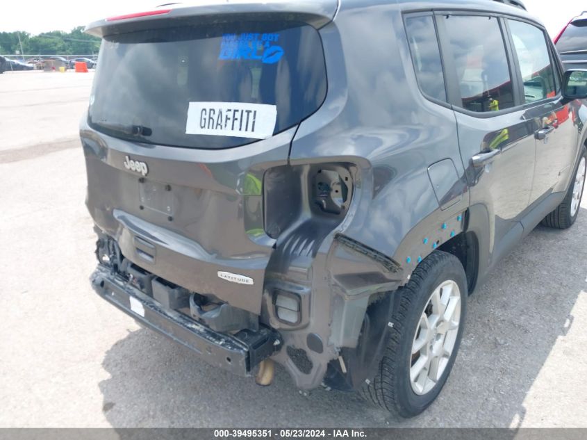 2020 Jeep Renegade Latitude Fwd VIN: ZACNJABB8LPL11453 Lot: 39495351