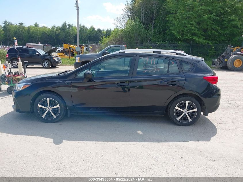 2019 Subaru Impreza 2.0I Premium VIN: 4S3GTAC66K3720707 Lot: 39495354