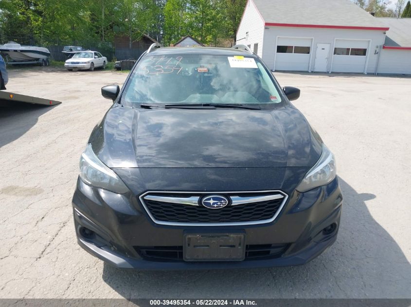 2019 Subaru Impreza 2.0I Premium VIN: 4S3GTAC66K3720707 Lot: 39495354