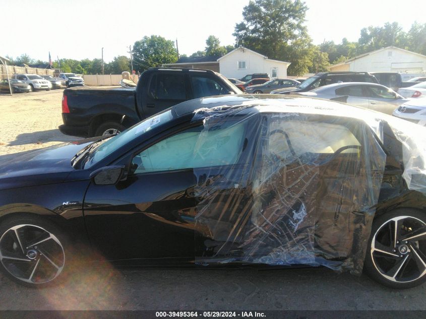 2022 Hyundai Elantra N Line VIN: KMHLR4AF5NU303879 Lot: 39495364