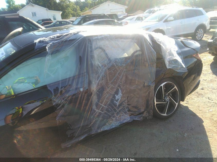 2022 Hyundai Elantra N Line VIN: KMHLR4AF5NU303879 Lot: 39495364