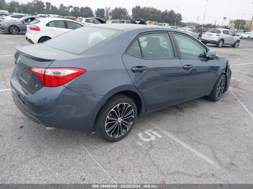 2014 Toyota Corolla S Plus VIN: 5YFBURHE5EP008898 Lot: 39495369