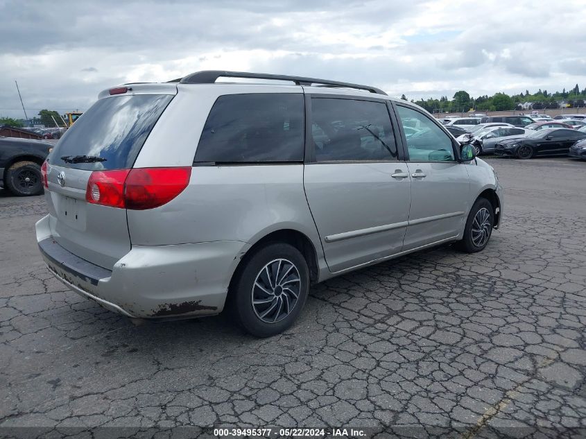 2008 Toyota Sienna Le VIN: 5TDZK23C48S144663 Lot: 39495377